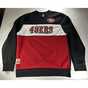 San Francisco 49ers Sweatshirt Large Embroidered Logo Official‎ NFL Team Apparel